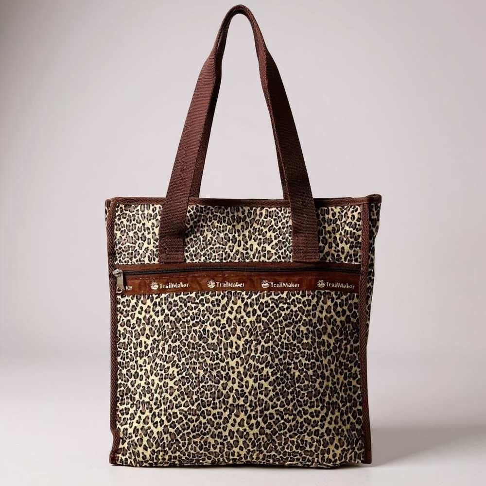 Trail Maker Leopard Tote